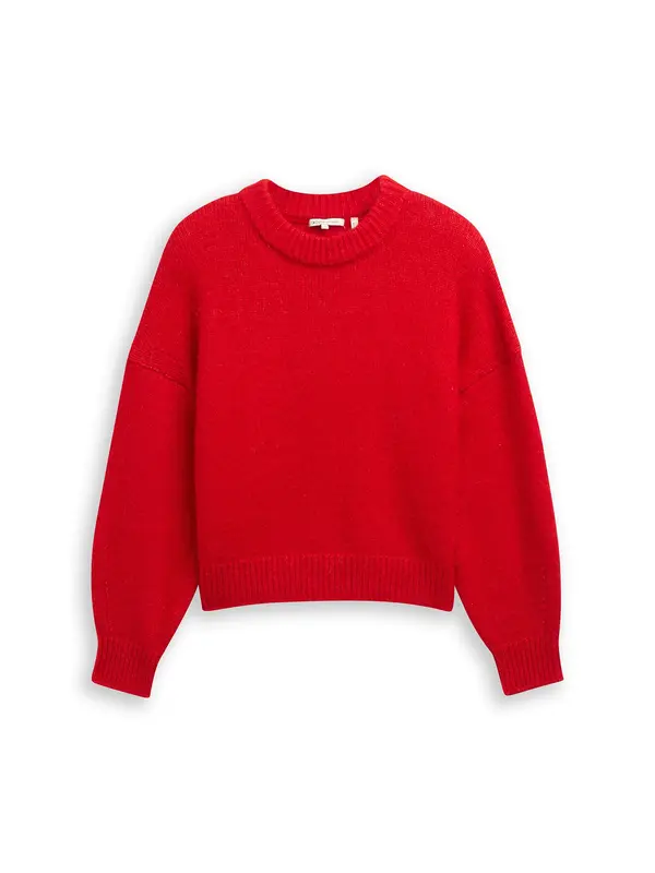 Tom Tailor TOM TAILOR DENIM Pulover  crvena