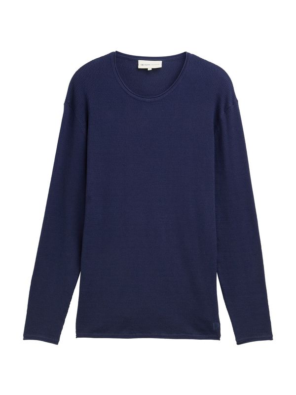 TOM TAILOR DENIM TOM TAILOR DENIM Pulover  mornarsko plava