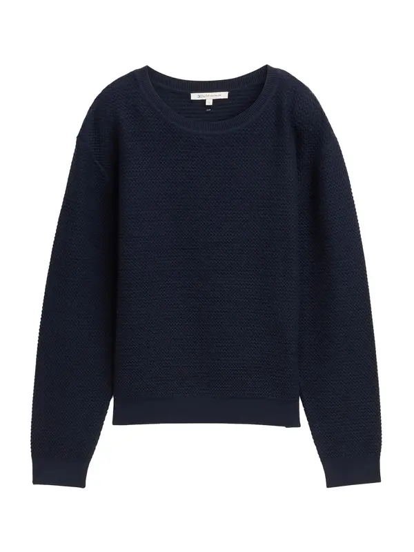 Tom Tailor TOM TAILOR DENIM Pulover  mornarsko plava