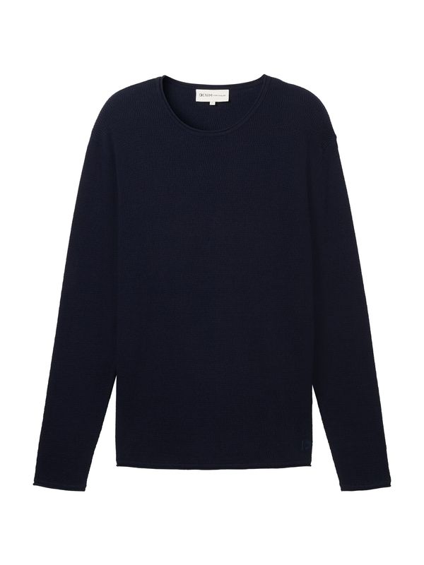 TOM TAILOR DENIM TOM TAILOR DENIM Pulover  noćno plava