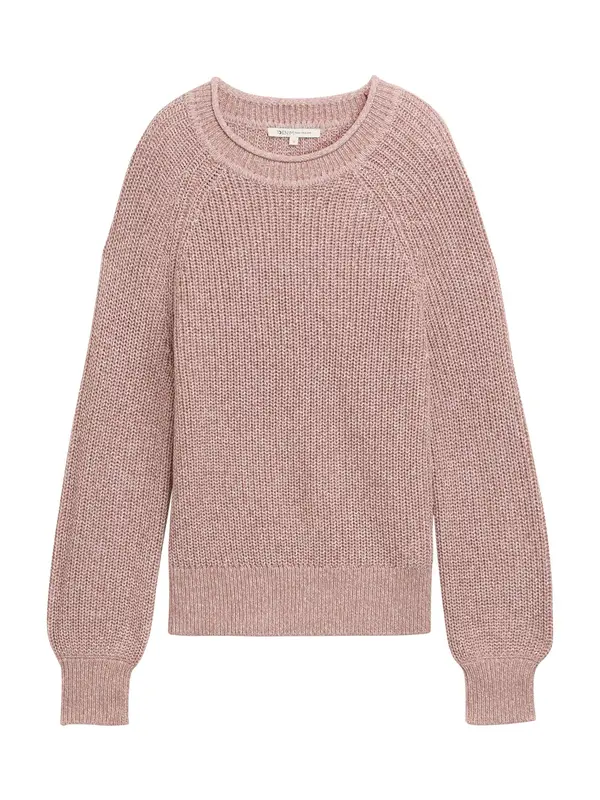 Tom Tailor TOM TAILOR DENIM Pulover  sivkasto ljubičasta (mauve)