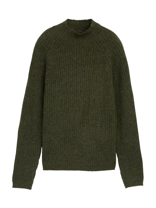 Tom Tailor TOM TAILOR DENIM Pulover  zelena melange
