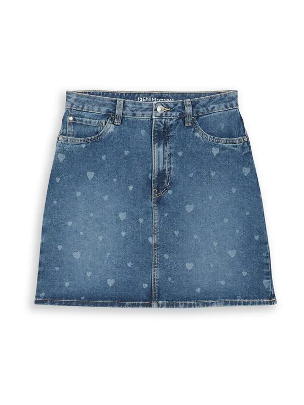 Tom Tailor TOM TAILOR DENIM Suknja  plavi traper / tamno plava