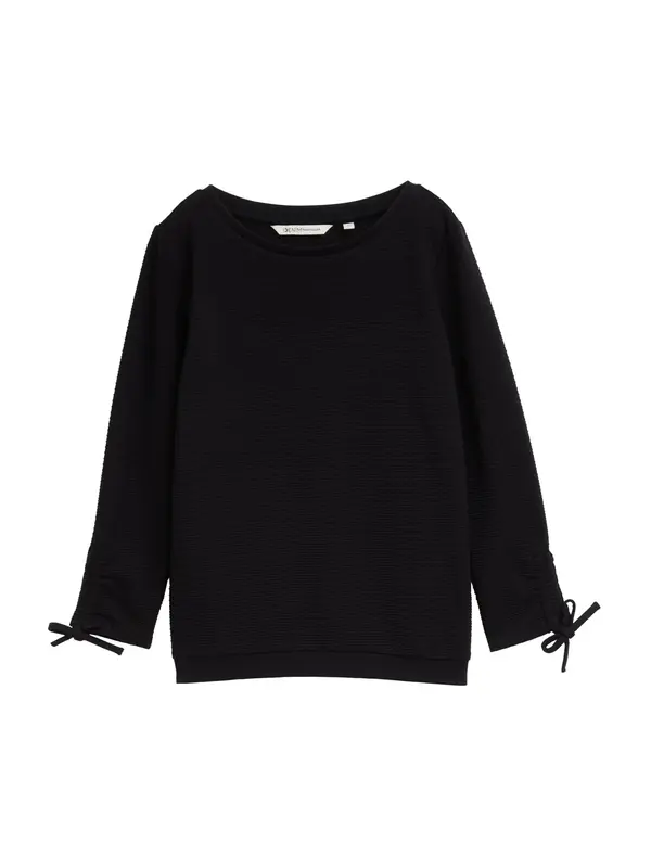 Tom Tailor TOM TAILOR DENIM Sweater majica  crna