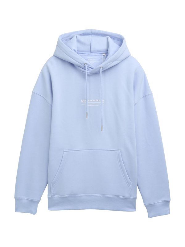 TOM TAILOR DENIM TOM TAILOR DENIM Sweater majica  svijetloplava / bijela