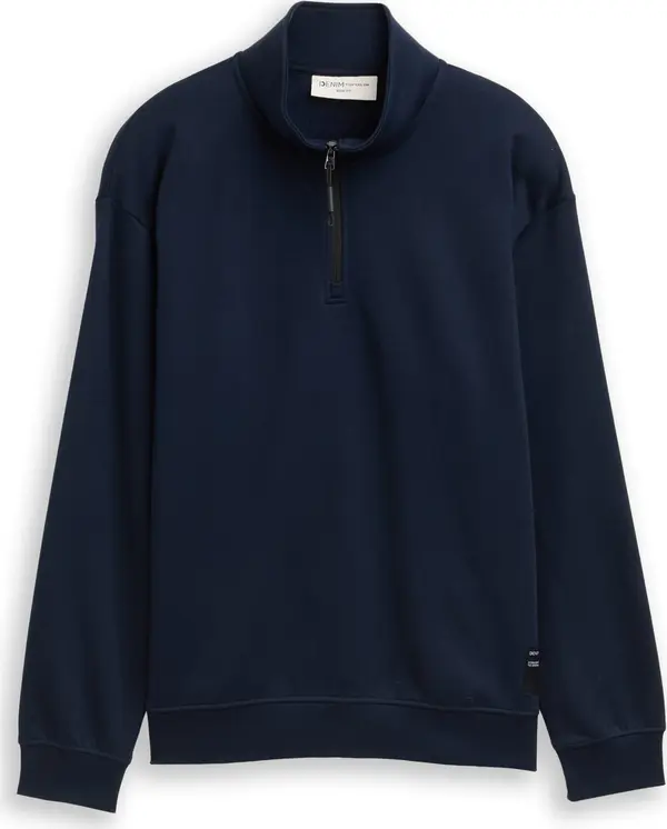 Tom Tailor TOM TAILOR DENIM Sweater majica  tamno plava