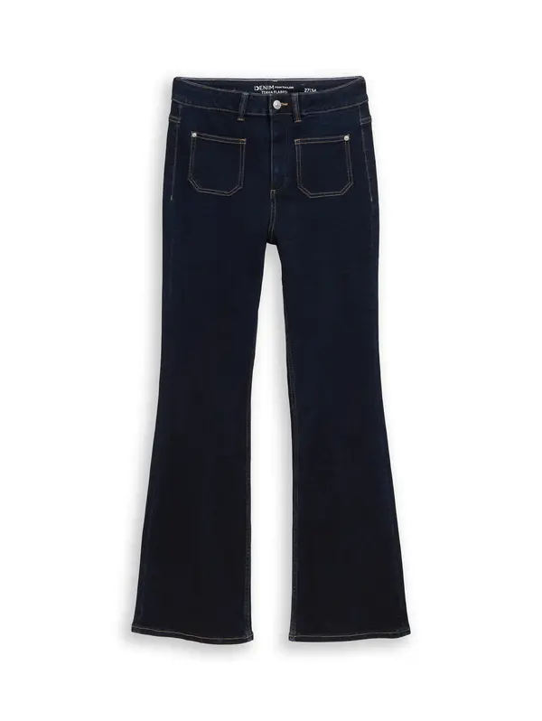 TOM TAILOR DENIM TOM TAILOR DENIM Traperice  mornarsko plava