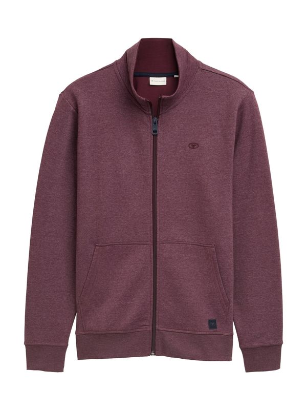 TOM TAILOR TOM TAILOR Gornji dio trenirke  ljubičasto crvena