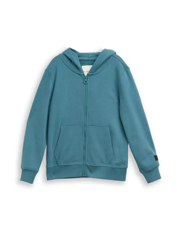 TOM TAILOR TOM TAILOR Gornji dio trenirke  sivkasto zelena