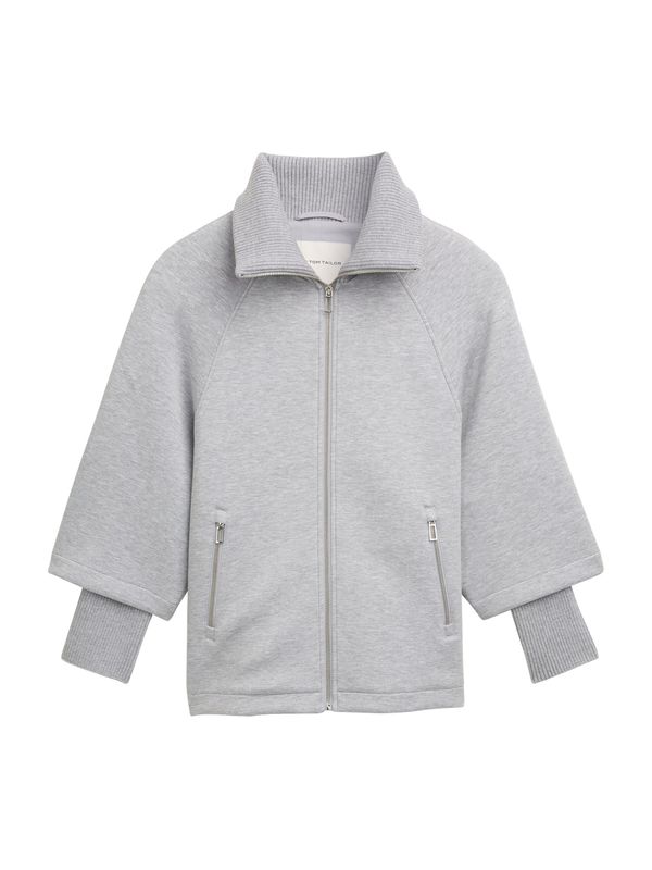 TOM TAILOR TOM TAILOR Gornji dio trenirke  svijetlosiva