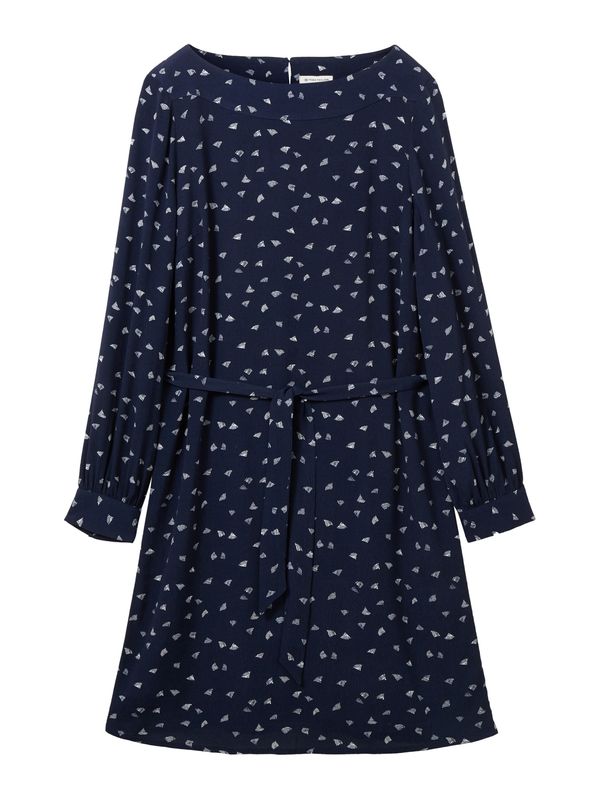 TOM TAILOR TOM TAILOR Haljina  mornarsko plava / bijela