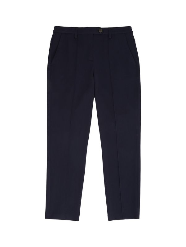 TOM TAILOR TOM TAILOR Hlače na crtu 'Mia'  mornarsko plava