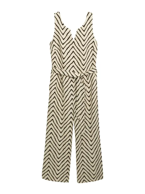 TOM TAILOR TOM TAILOR Kombinezon  nude / crna