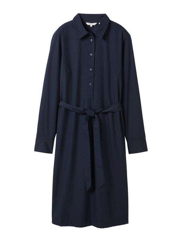 TOM TAILOR TOM TAILOR Košulja haljina  tamno plava