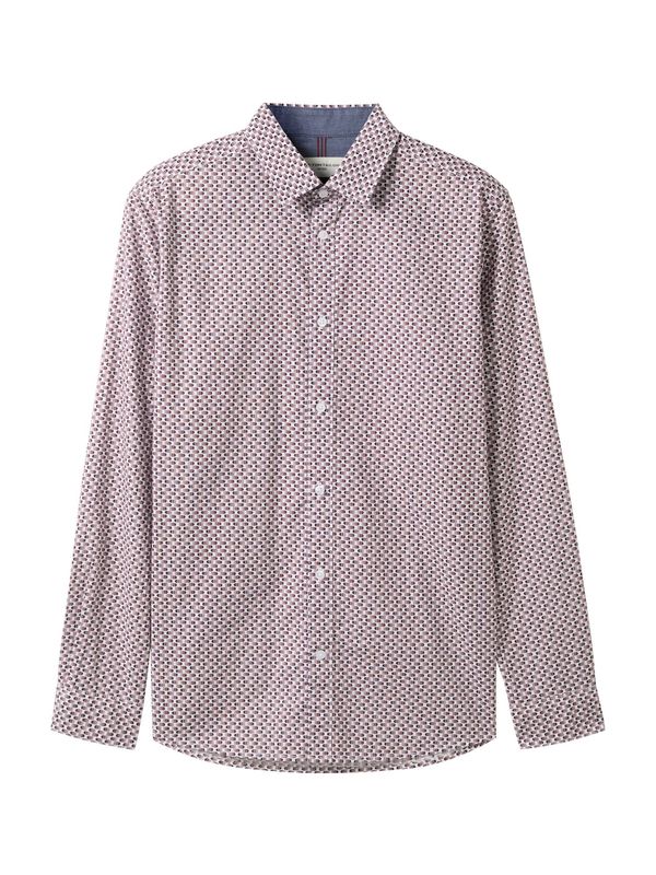 TOM TAILOR TOM TAILOR Košulja  lila / sivkasto ljubičasta (mauve) / ciklama / prljavo bijela
