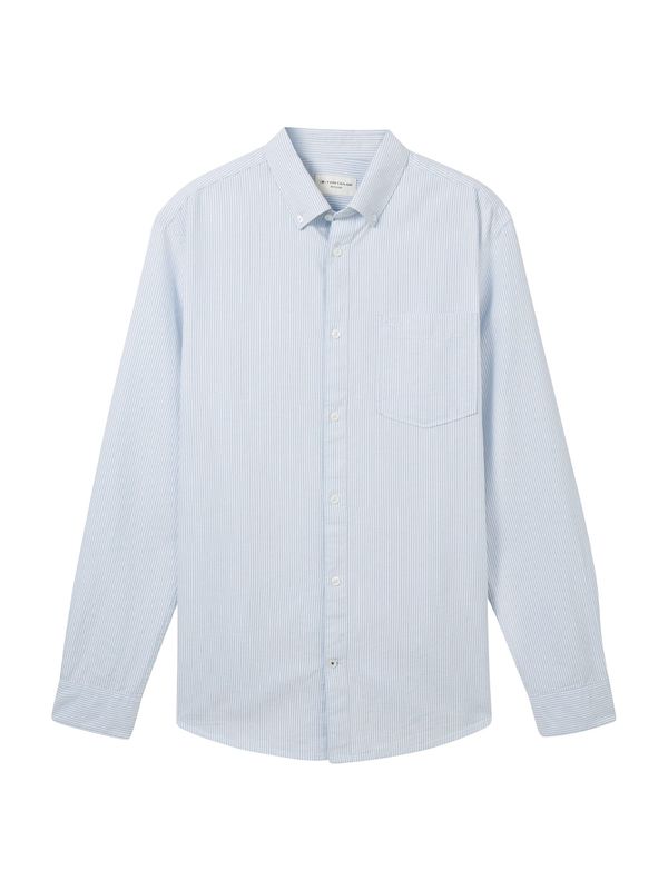 TOM TAILOR TOM TAILOR Košulja  svijetloplava / bijela