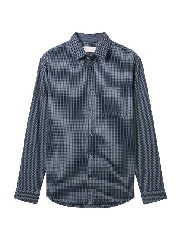 TOM TAILOR TOM TAILOR Košulja  tamno plava / prljavo bijela