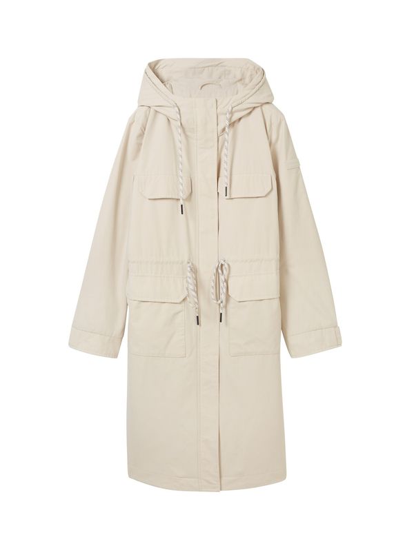 TOM TAILOR TOM TAILOR Lagana parka  vuneno bijela