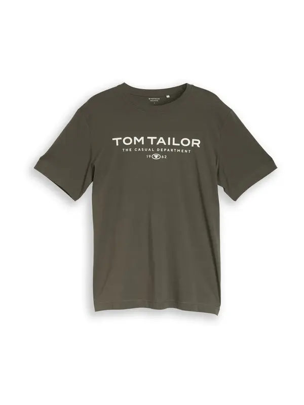 TOM TAILOR TOM TAILOR Majica  boja pijeska / maslinasta