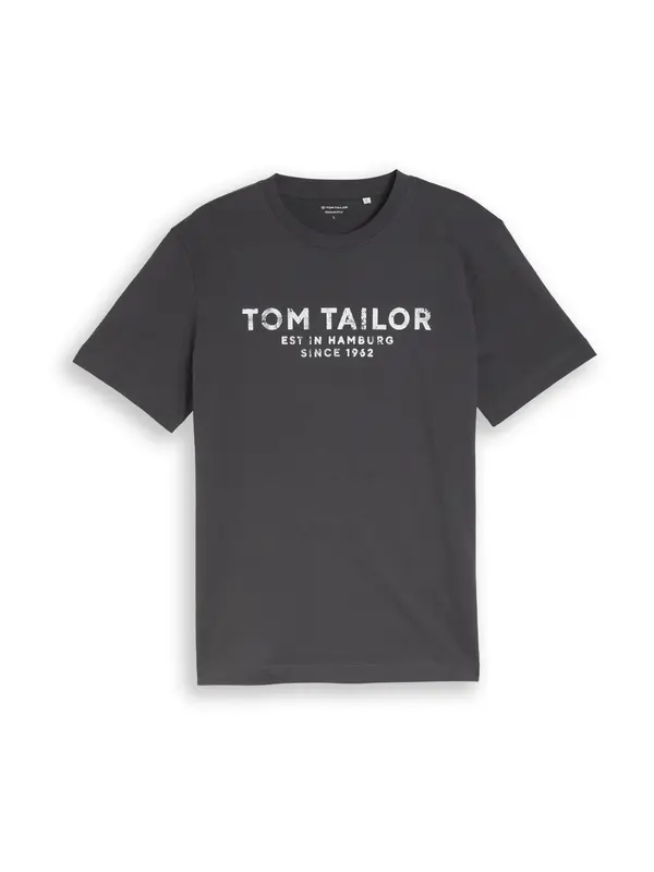 Tom Tailor TOM TAILOR Majica  boja slonovače / kameno siva