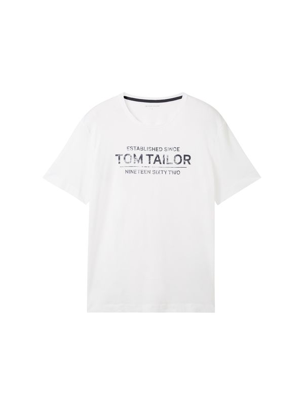 TOM TAILOR TOM TAILOR Majica  crna / bijela