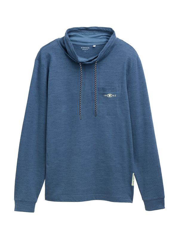 TOM TAILOR TOM TAILOR Majica  crno plava / prljavo bijela