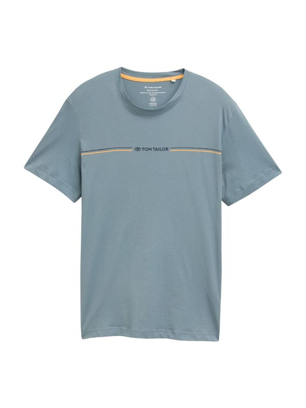 TOM TAILOR TOM TAILOR Majica  morsko plava / petrol / narančasta
