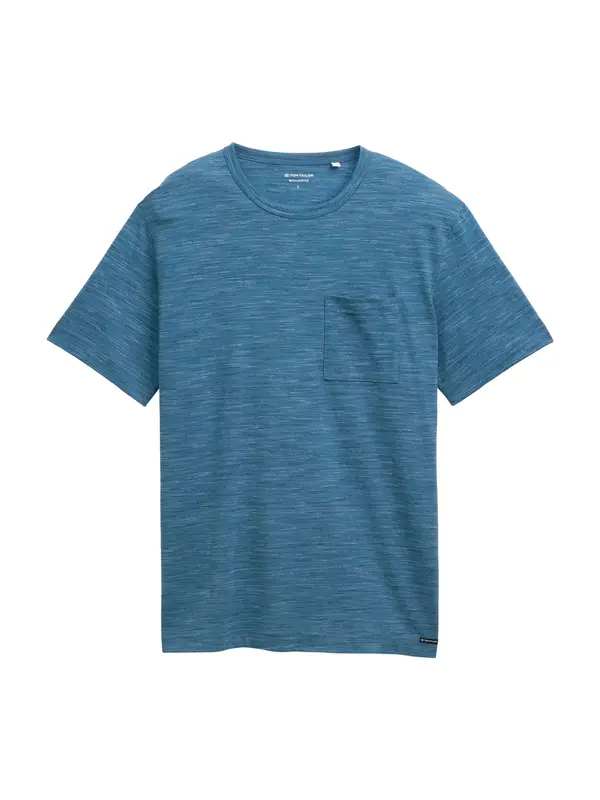 Tom Tailor TOM TAILOR Majica  opal / pastelno plava / crna