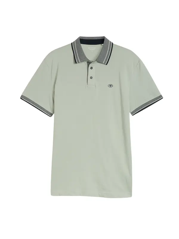 Tom Tailor TOM TAILOR Majica  pastelno zelena / crna