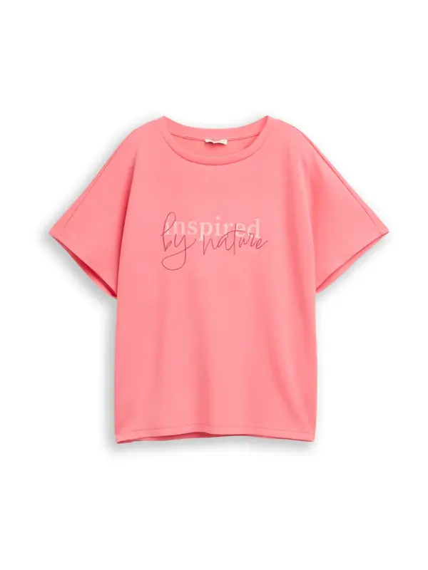 TOM TAILOR TOM TAILOR Majica  rosé / svijetloroza / tamno roza