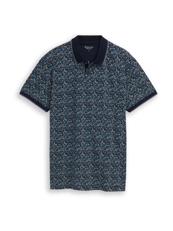 Tom Tailor TOM TAILOR Majica  safirno plava / tamno plava / menta / svijetlocrvena