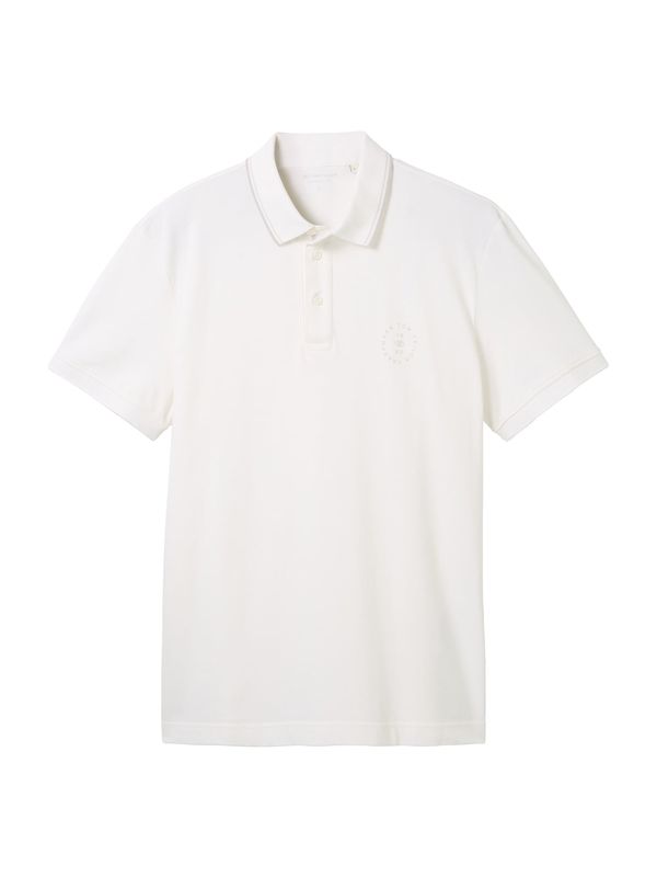 TOM TAILOR TOM TAILOR Majica  siva / prljavo bijela