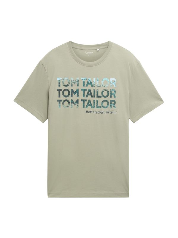 TOM TAILOR TOM TAILOR Majica  smaragdno zelena / menta / kraljevski zelena / pastelno zelena