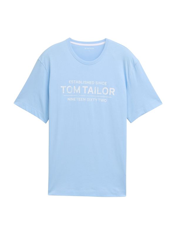 TOM TAILOR TOM TAILOR Majica  svijetloplava / bijela