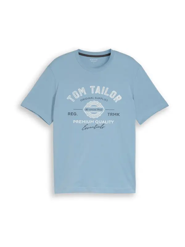 Tom Tailor TOM TAILOR Majica  svijetloplava / tamno plava / bijela