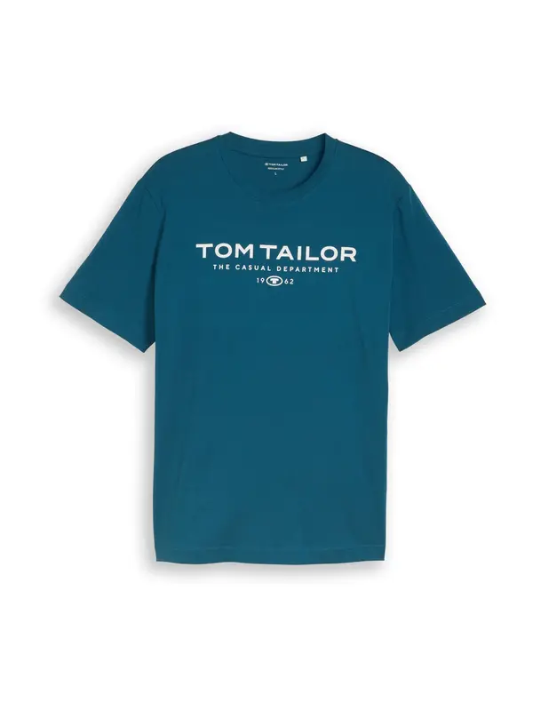 TOM TAILOR TOM TAILOR Majica  tamno plava / bijela