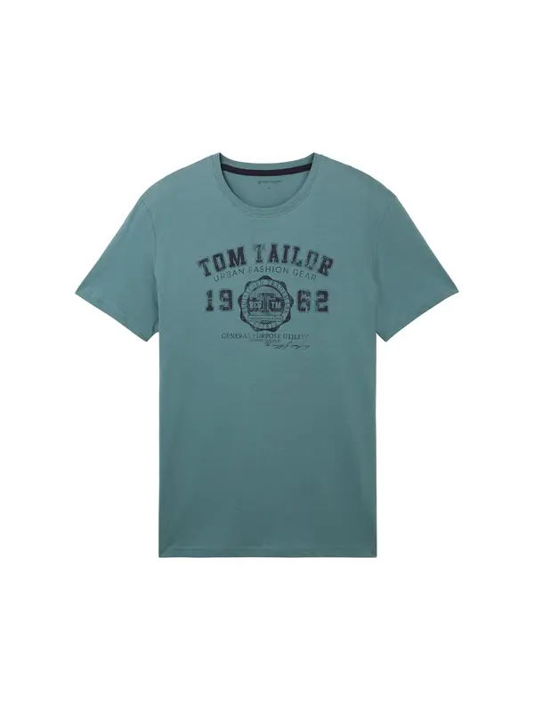 TOM TAILOR TOM TAILOR Majica  tamno zelena / crna
