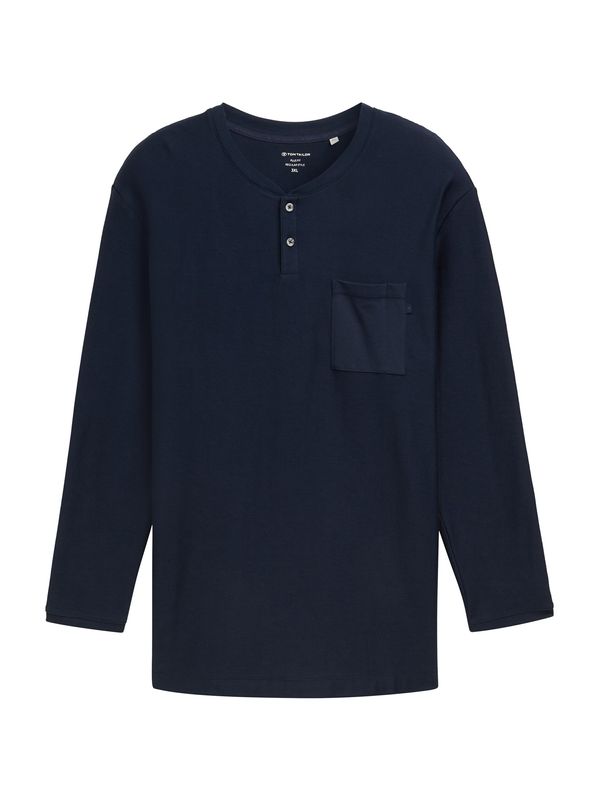 TOM TAILOR Men + TOM TAILOR Men + Majica  mornarsko plava