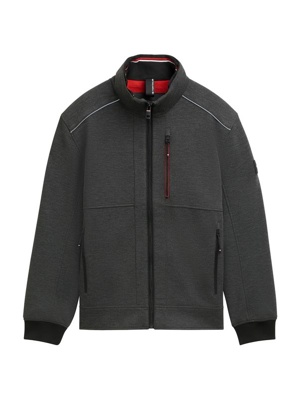 TOM TAILOR TOM TAILOR Prijelazna jakna  antracit siva / crna