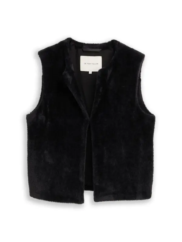 Tom Tailor TOM TAILOR Prsluk  crna