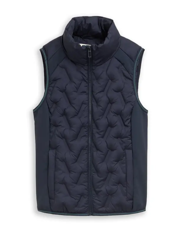 TOM TAILOR TOM TAILOR Prsluk  tamno plava