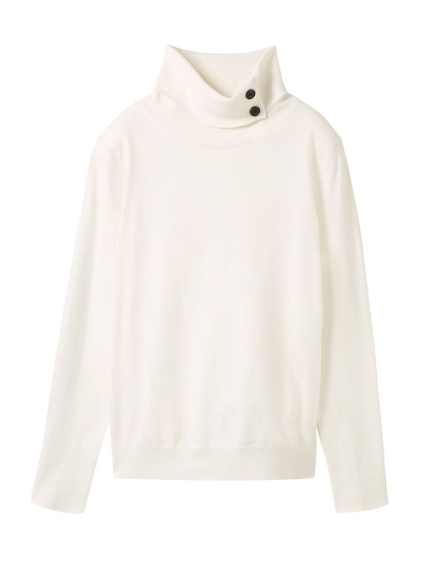 TOM TAILOR TOM TAILOR Pulover  bijela