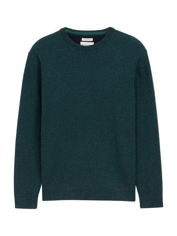 Tom Tailor TOM TAILOR Pulover  cijan plava