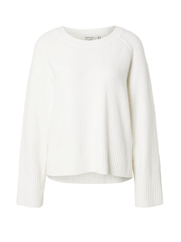 TOM TAILOR TOM TAILOR Pulover  ecru/prljavo bijela