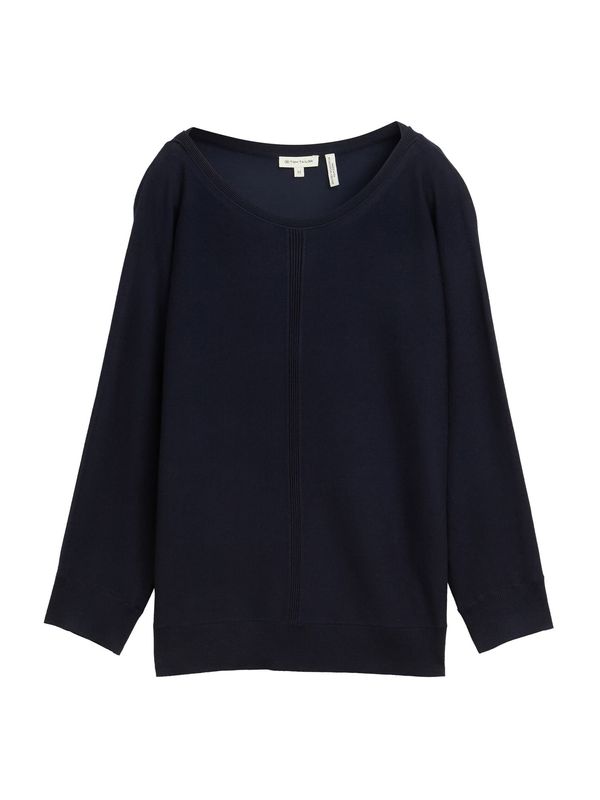 TOM TAILOR TOM TAILOR Pulover  mornarsko plava