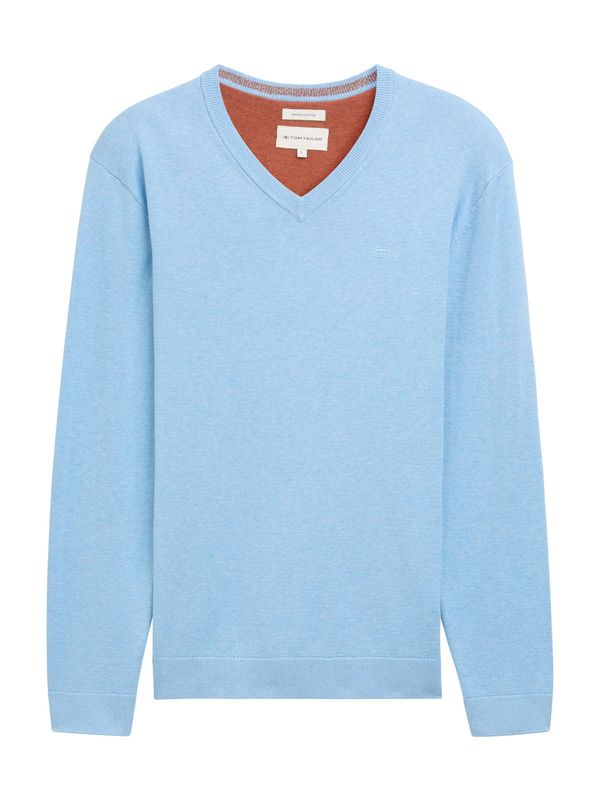 TOM TAILOR TOM TAILOR Pulover  nebesko plava