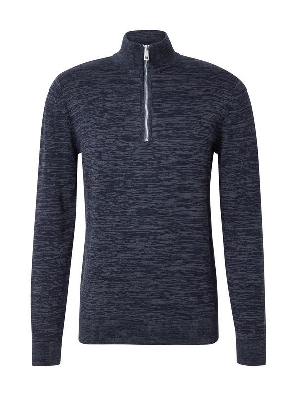 TOM TAILOR TOM TAILOR Pulover  plava melange