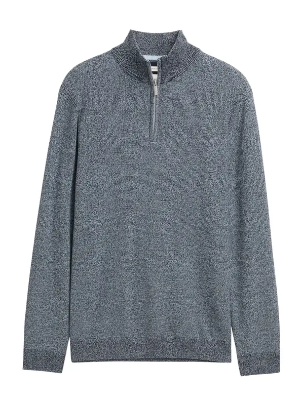 Tom Tailor TOM TAILOR Pulover  plava melange