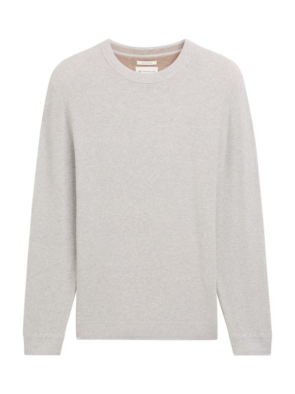 TOM TAILOR TOM TAILOR Pulover  svijetlosiva