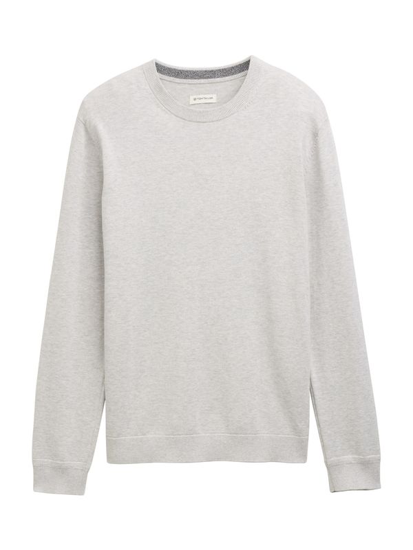 TOM TAILOR TOM TAILOR Pulover  svijetlosiva